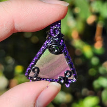 Load image into Gallery viewer, Rainbow Obsidian Pendant