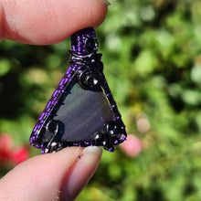 Load image into Gallery viewer, Rainbow Obsidian Pendant