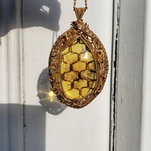 Load image into Gallery viewer, Mexican Amber Oval Heady Pendant