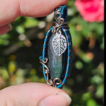 Load image into Gallery viewer, Rainbow Obsidian Pendant