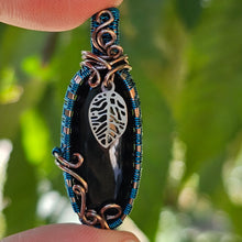 Load image into Gallery viewer, Rainbow Obsidian Pendant