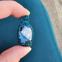 Load image into Gallery viewer, Rainbow Moonstone Pendant