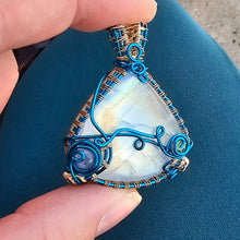 Load image into Gallery viewer, Rainbow Moonstone Pendant