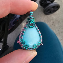 Load image into Gallery viewer, Blue Opal Pendant