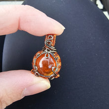 Load image into Gallery viewer, Mandarin Garnet Pendant