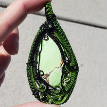 Load image into Gallery viewer, Citron Chrysoprase Heady Pendant