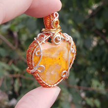 Load image into Gallery viewer, Bumble Bee Jasper Pendant