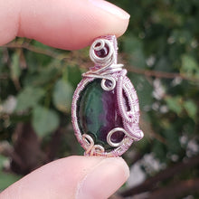 Load image into Gallery viewer, Ruby Zoisite Dainty Pendant