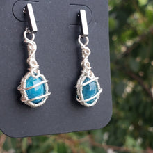 Load image into Gallery viewer, Apatite Dainty Earrings