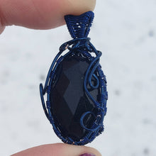 Load image into Gallery viewer, Blue Goldstone Pendant