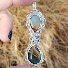 Load image into Gallery viewer, Polychrome Jasper Pendant
