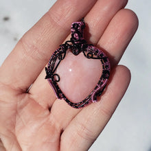 Load image into Gallery viewer, Peruvian Pink Opal Heart Pendant