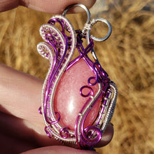 Load image into Gallery viewer, Rhodochrosite Rosebud Pendant