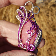 Load image into Gallery viewer, Rhodochrosite Rosebud Pendant