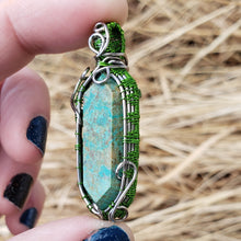 Load image into Gallery viewer, Chrysocolla Pendant
