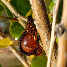 Load image into Gallery viewer, Carnelian Agate Dainty Pendant