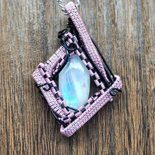 Load image into Gallery viewer, Rainbow Moonstone Pendant
