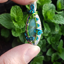Load image into Gallery viewer, Dainty Chrysocolla Pendant