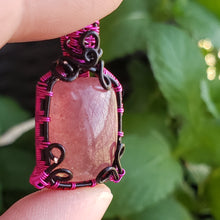 Load image into Gallery viewer, Strawberry Quartz Pendant