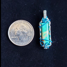 Load image into Gallery viewer, Kingman Turquoise Dainty Pendant
