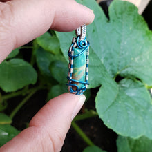 Load image into Gallery viewer, Kingman Turquoise Dainty Pendant
