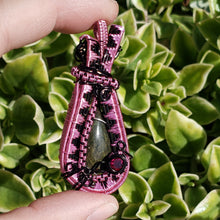 Load image into Gallery viewer, Velvet Obsidian Heady Pendant