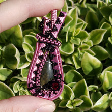 Load image into Gallery viewer, Velvet Obsidian Heady Pendant
