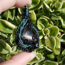 Load image into Gallery viewer, Gold Sheen Obsidian Heady Pendant
