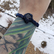 Load image into Gallery viewer, Black Sunstone Heart Bracelet