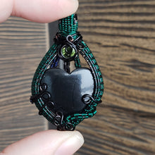 Load image into Gallery viewer, Shungite Heart Pendant