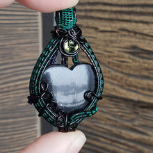 Load image into Gallery viewer, Shungite Heart Pendant