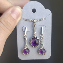 Load image into Gallery viewer, Dainty Amethyst Set