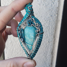 Load image into Gallery viewer, Peruvian Amazonite Heady Pendant