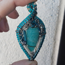 Load image into Gallery viewer, Peruvian Amazonite Heady Pendant