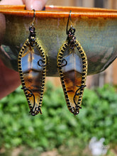 Load image into Gallery viewer, Montana Agate Earrings
