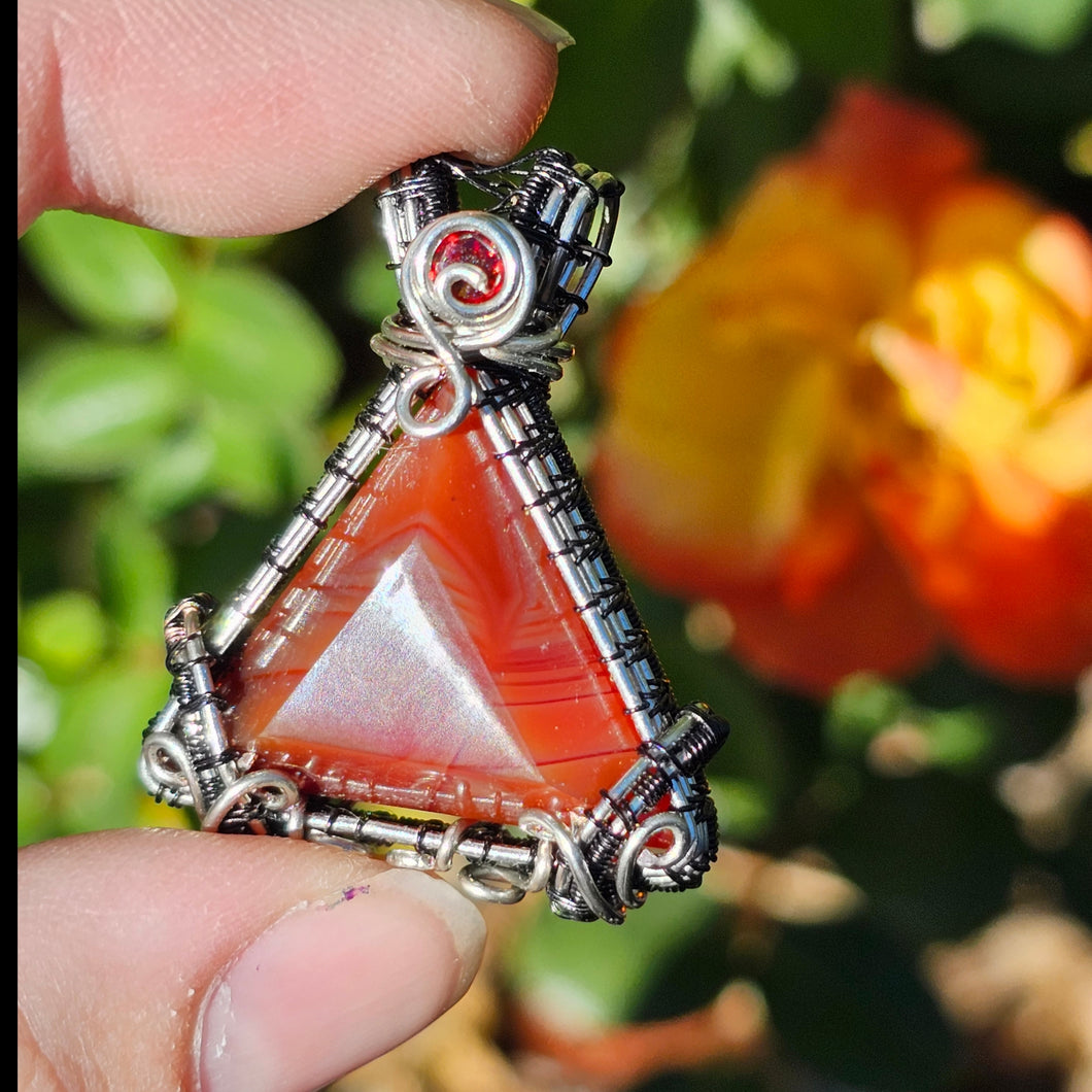 Carnelian Agate Pendant