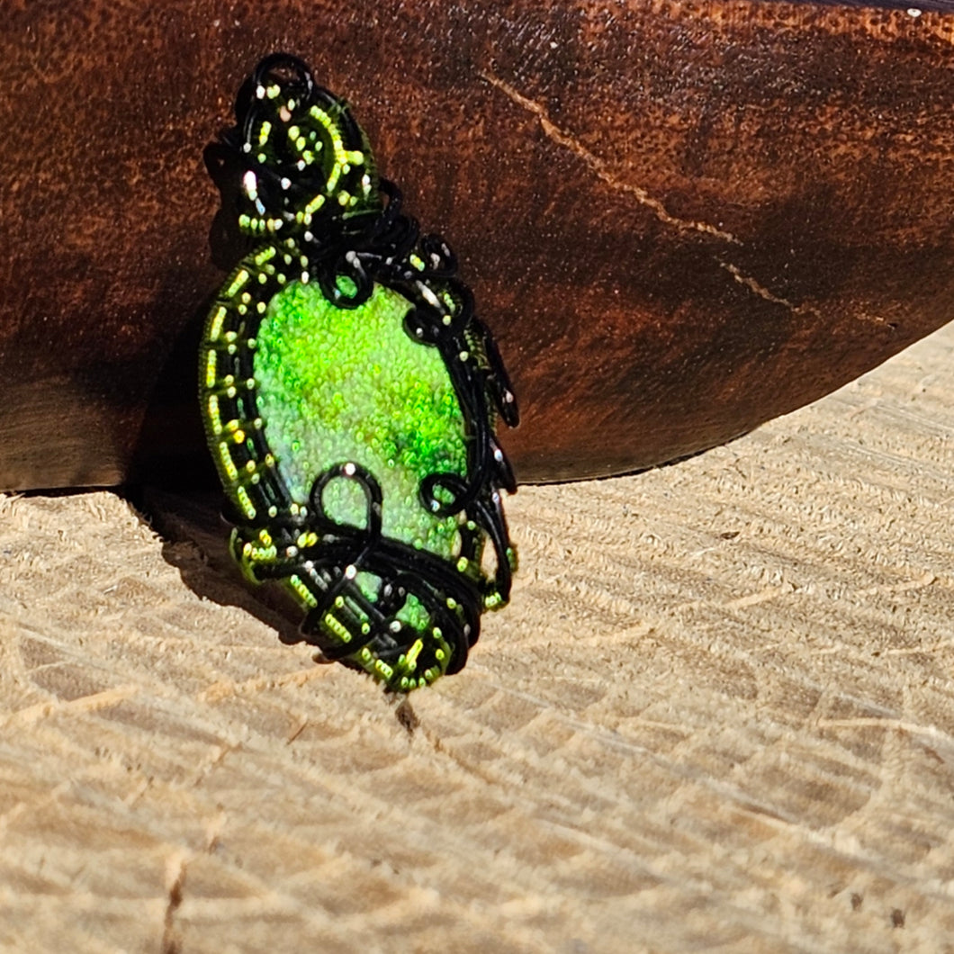 Monarch Opal Pendant