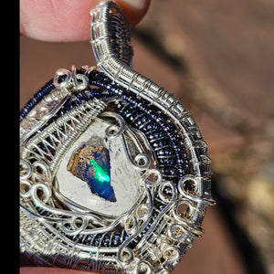 Galaxy Opal Heady Pendant