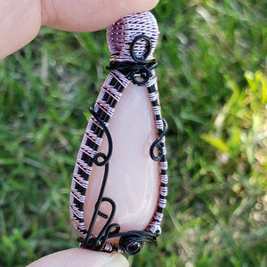 Peruvian Pink Opal Pendant