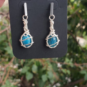 Apatite Dainty Earrings