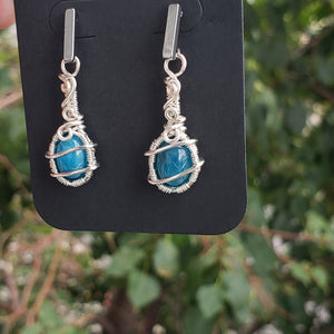 Apatite Dainty Earrings