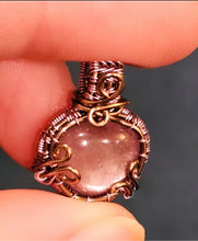 Load image into Gallery viewer, Mini Lepidolite Heart Pendant

