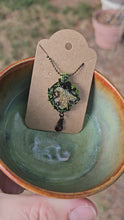 Load and play video in Gallery viewer, Druzy Spectra Pyrite Heart Pendant
