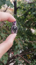 Load and play video in Gallery viewer, Rainbow Obsidian Dainty Pendant
