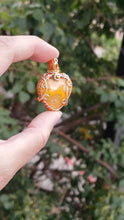 Load and play video in Gallery viewer, Bumble Bee Jasper Pendant
