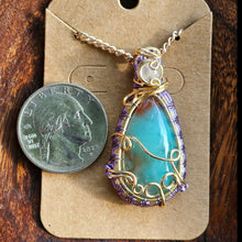 Load image into Gallery viewer, Aqua Chrysoprase Pendant
