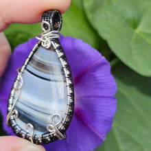 Load image into Gallery viewer, Tuxedo Agate Pendant
