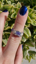 Load and play video in Gallery viewer, Tanzanite Ring Size 7
