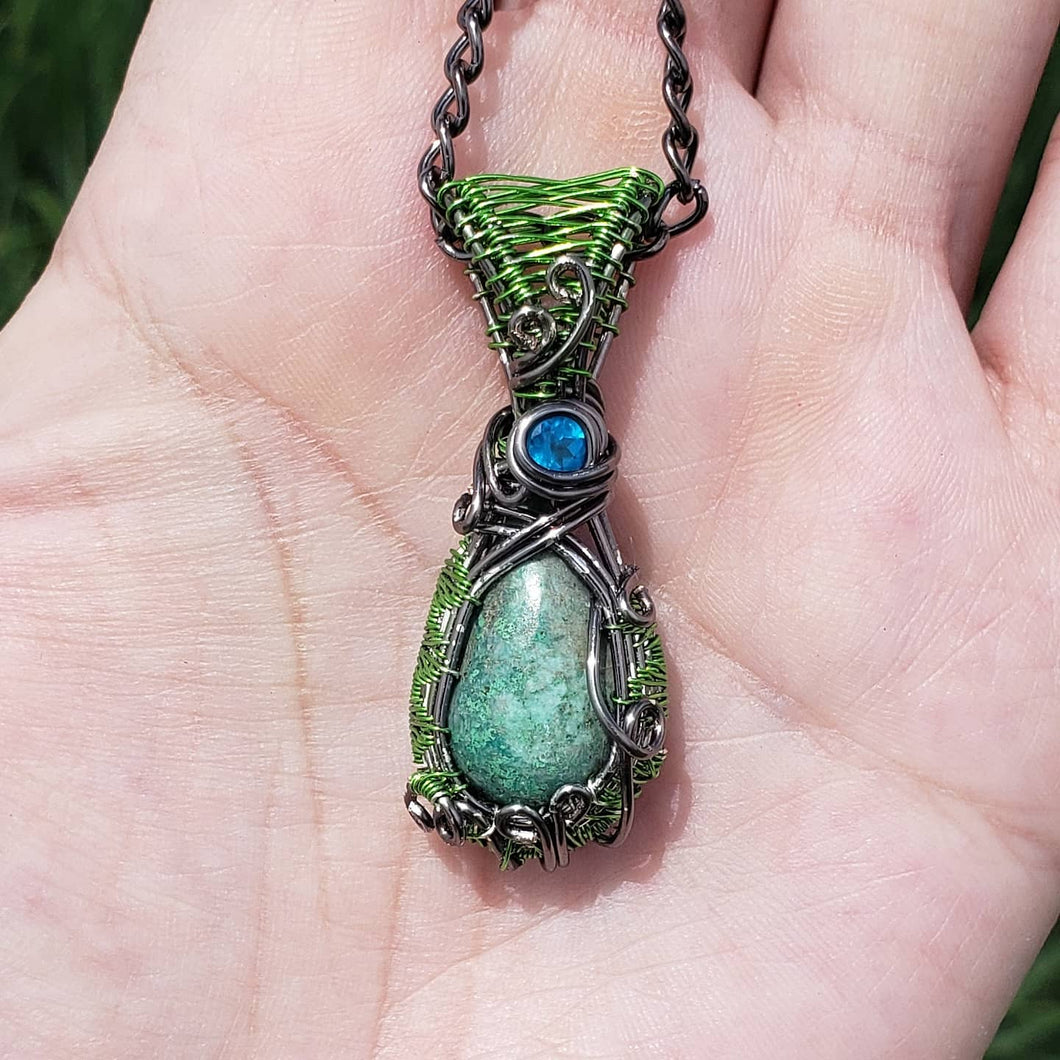 Chrysocolla Pendant