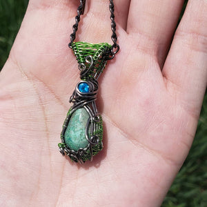 Chrysocolla Pendant